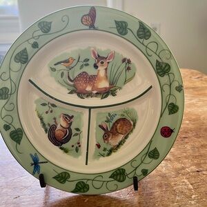 Lynn Chase Designs Gorest Friends Baby Plate